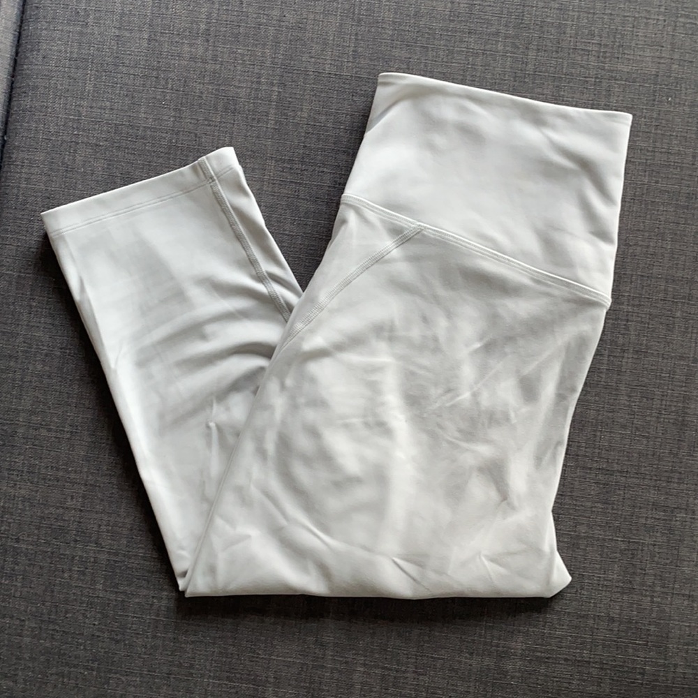 Girlfriend Co Light Blue Cropped Leggings